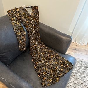 Michael Kors long sleeve floral dress